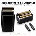 Replacement Heads Foil   Cutters Fits For Babylisspro Fxfs2 Shaver Black 4pcs