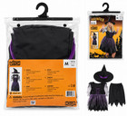 Nwt Classic Witch Costume Adult Women Medium 14-16 Halloween Fancy Dress Hat Set