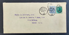 1904 New South Wales Cover 2 Stamps Cd Sydney-london