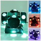 Laser Led Moving Head Light Rgbw Gobo Beam Stage Lighting Dmx Dj Disco Club 200w