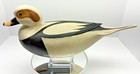 1990 Frederick    rick    Brown Signed Old Squaw Decoy Pair Hollow Carved New Jersey