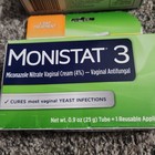 2 Boxes Monistat 3 Cream 3 Day Treatment  Exp  9 26 New