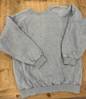 Vintage 1990s Apple Computer Rainbow Spellout Logo Grey Crewneck Sweatshirt