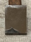 Antique National Cigar Stands Co Advertising Tin Match Safe Holder - 1904 Pat