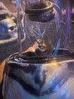  Rare Old School 80s 90s Vintage Graffix Jester Ceramic Glass Water Bong Pipe