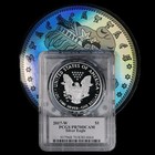 2017 W Proof Silver Eagle Pcgs Pr70 Dcam David Hall Hand Signed Founder s Label