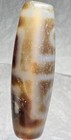      Tibetan Old Agate 4 Eye Dzi Bead  Nice Weathering Translucent           