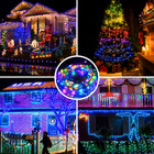 5m 10m Usb Led String Lights Rgbic Christmas Fairy Lights Remote App Control