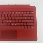 Microsoft Type Keyboard Cover For Surface Pro 3 - Red Keyboard Model 1644