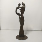11  Bronze Sculpture Of Mother And Child - Figural Modern Abstract Statue Decor
