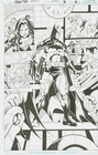Jla Original Art 2x   Double Page Splash   Batman Wonder Woman Doom Patrol