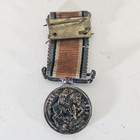 British Ww1 Medal 1914-18 Stirling Silver Miniture W  Ribbon