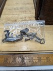 Antique Singer Treadle Sewing Machine Cabinet Wood 4 Drawers Frames Screws Key 
