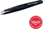 Tweezerman Special Edition 40th Anniversary Slant Tweezers - Dusted Onyx  Rare 