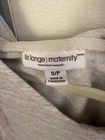 Liz Lange Maternity For Target Hooded Sweatshirt Gray Size S