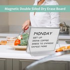 Gmaophy Dry Erase White Board  16inx12in Large Magnetic Desktop Whiteboard With