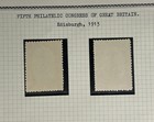 Fifth Philatelic Congress Of Great Briton 1913 Poster Stamps