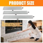 Thick Memory Foam Fireplace Baby Proofing  72x14 In Soft Fireplace Cover Hear   