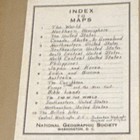 National Geographic Maps Binder Collection  16 Maps    1947