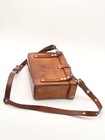 Superb Army Military Swiss Paramedic Satchel Folding Leather Bag Medic Artist