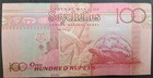 2013 Seychelles 100 Rupees P44b  Al813450 