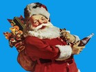Vintage Sundblom Stand-up Santa Claus Coke Store Display Advertisement