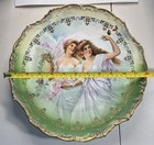 Vintage Antique Old Art Nouveau Victorian 12    Plate