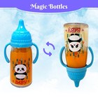 Baby Doll Bottles With Magic Disappearing Milk   Juice Playset  6pc Pretend B   