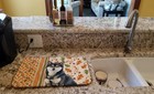 Black And Tan Shiba Inu Fall Dish Drying Mat Wdk8013ddm
