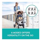 Evenflo Pivot Modular Travel System With Litemax Infant Car Seat  casual Gray 
