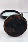 Vintage Antique Magnifying Glass Metal Black Adjustable Height Lens 11  N2