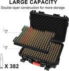 Ammo Case - Round 223 5 56 Ammo bullet Locking Storage Box With Silica Gel