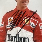 Genuine Hand Signed Autographed Eddie Irvine Scuderia Ferrari 8 5    X 6    Photo