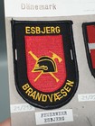Denmark Fire Brigade Fire Brigade Patch Badge Esbjerg Ronne Brandv  sen