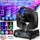 7r Beam 230w Led Moving Head Strobe Light Gobo Stage Lighting 24prism Dj Disco