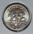 1954 Roosevelt Dime  D - Bu - Silver