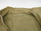 1950s Us Military Korean War Army Uniform Kakhi Long Sleeve Shirt Patches Vtg