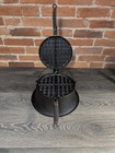 Vtg Wagner Ware Sidney O Waffle Iron W high  tall base 1408 Patent Sept 15  1925