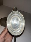 Sterling Silver Gravy Boat And Tray