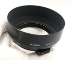     video     near Mint  Nikon Hs-9 Clip-on Lens Metal Hood For 50mm F1 4 From Japan