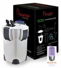 Aquatop Aquarium Canister Filter W sterilizer Cf500-uv  13 Watts   525 Gph 