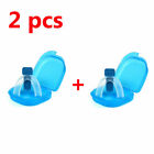 2pcs Stop Snoring Mouthpiece Apnea Sleep Aid Anti Snore Bruxism Grind Mouthguard