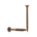 Deck Screws Jar  8 X 2  - 400 Count Brown