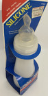 Fisher Price Plastic Nurser Baby Infant Bottle Silicone Vintage 1987 White Rare