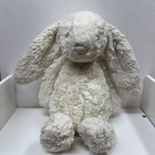 Jellycat Bashful Bunny Rabbit Plush Cream White Stuffed Animal  Toy 12   