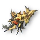 Gothic Fantasy Fairy Vixen Wall Sculptures  Tattooed Fairies 3 Piece
