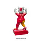 Kansas City Chiefs Team Mascot Garden Statue  Hand Painted Resin  12 Inch    