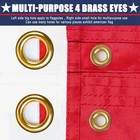 American Flag 3x5 Ft  Multipurpose Heavy Duty Us Flag  4 Brass Grommets  Embr   