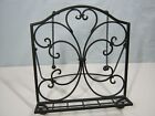Large Metal Cookbook Bible Book Holder Music Stand Tablet Freestanding Rustic