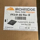 Ironridge Flashfoot 2 Kit  Qty  20 Mil M Ir Ff2-01-b2 Rev B  black Finish 